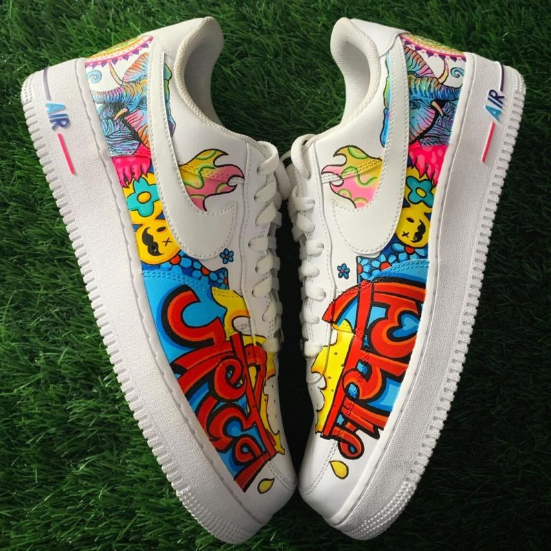 Justin Mylo Air Force 1 Custom - Image 3