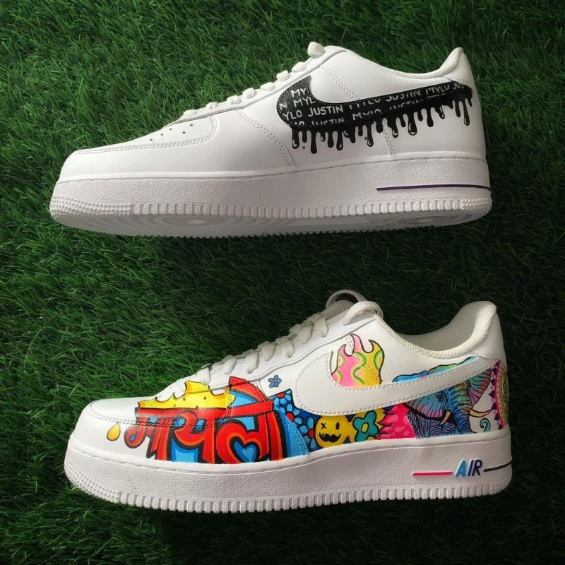 Justin Mylo Air Force 1 Custom - Image 5