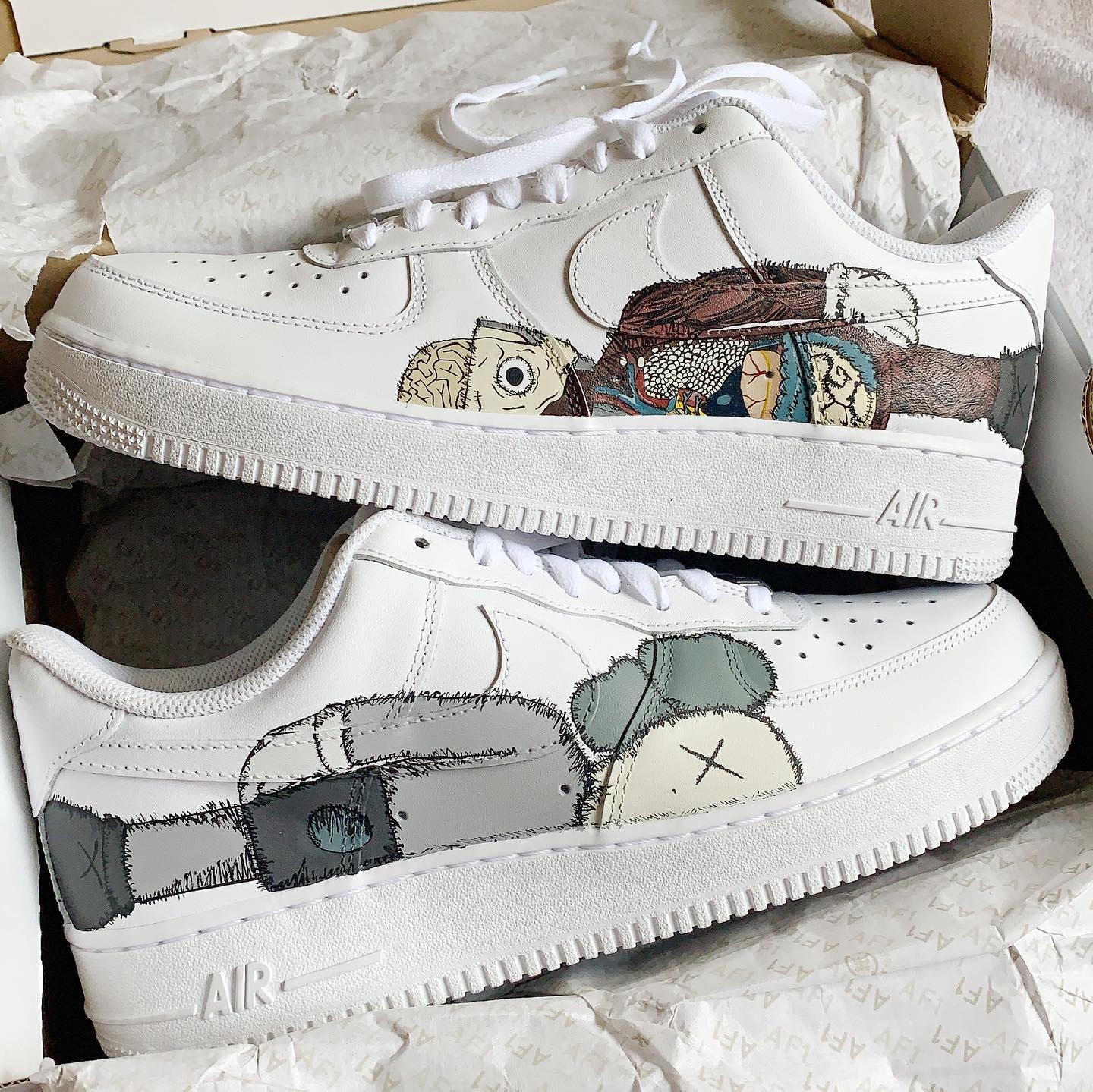 KAWS Air Force 1 Custom