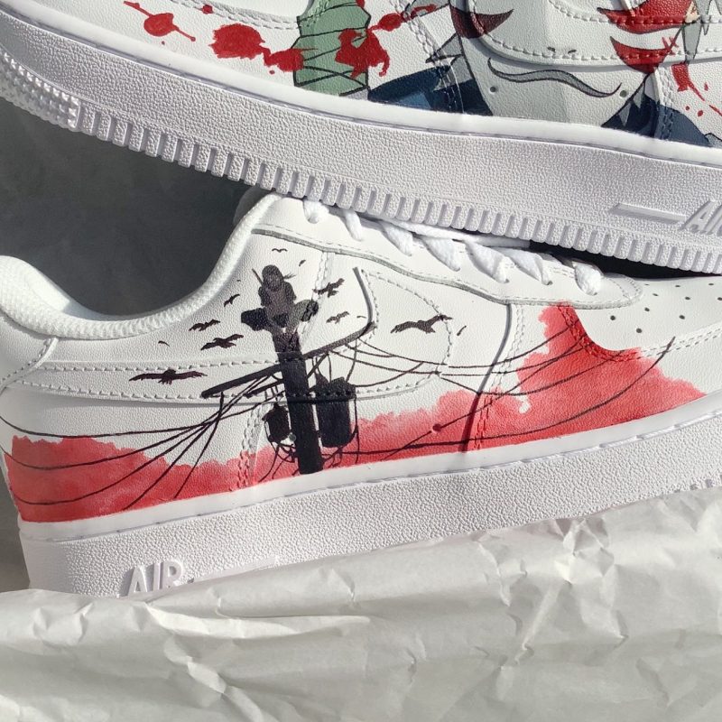Kakashi x Itachi Air Force 1 Custom - Naruto - Image 2