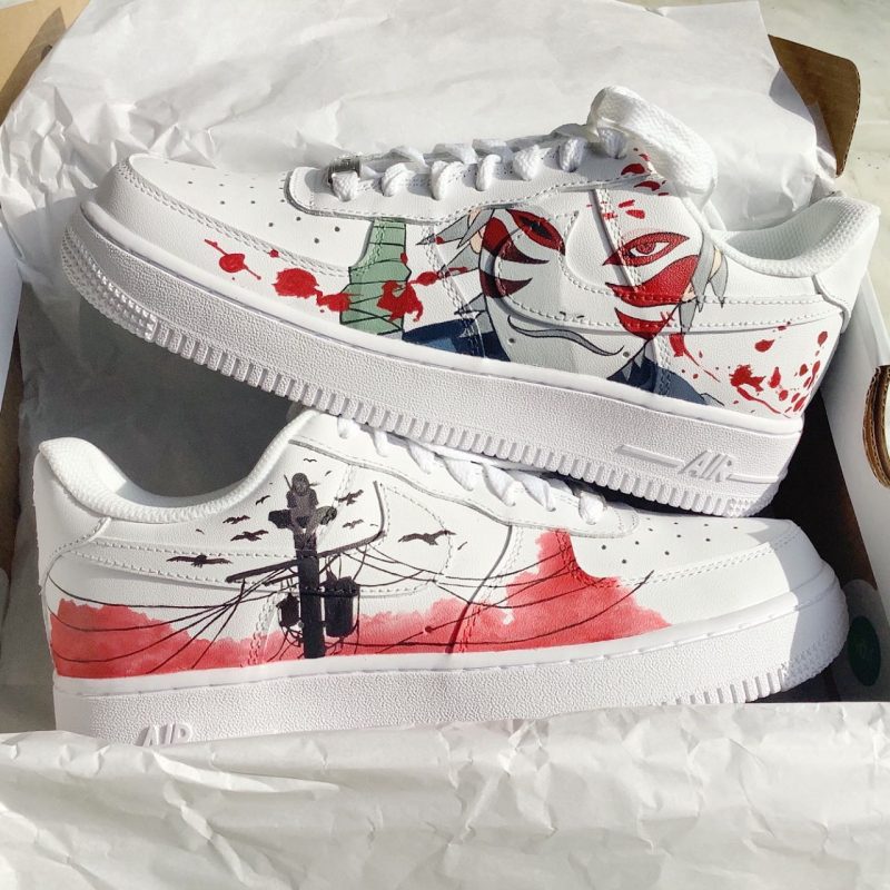 Kakashi x Itachi Air Force 1 Custom