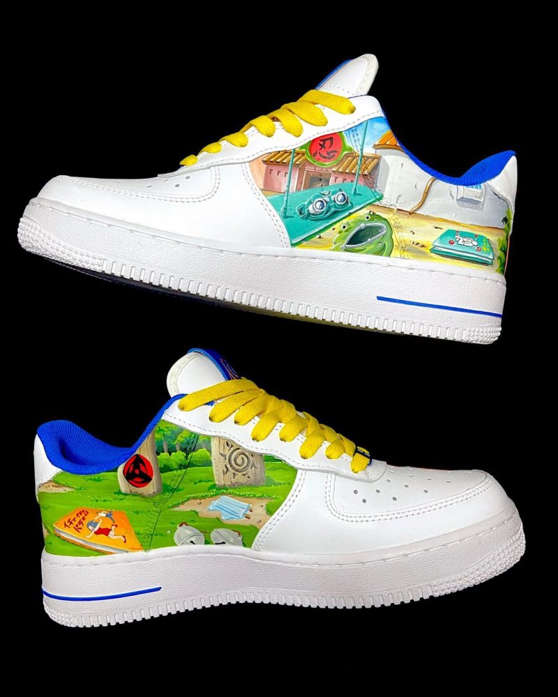 Kakashi x Naruto Air Force 1 Custom - Image 2