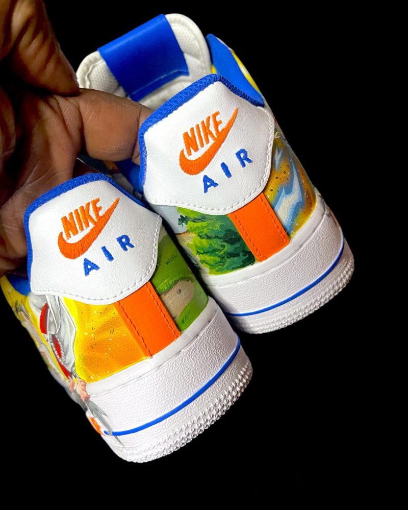Kakashi x Naruto Air Force 1 Custom - Image 4