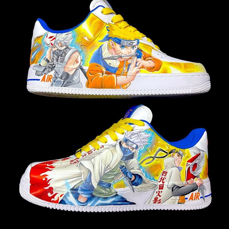 Kakashi x Naruto Air Force 1 Custom