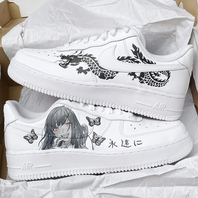 Kakegurui - Yumeko Jabami Air Force 1 Custom
