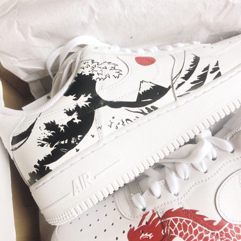 Kanagawa x Dragon Air Force 1 Custom - Image 2