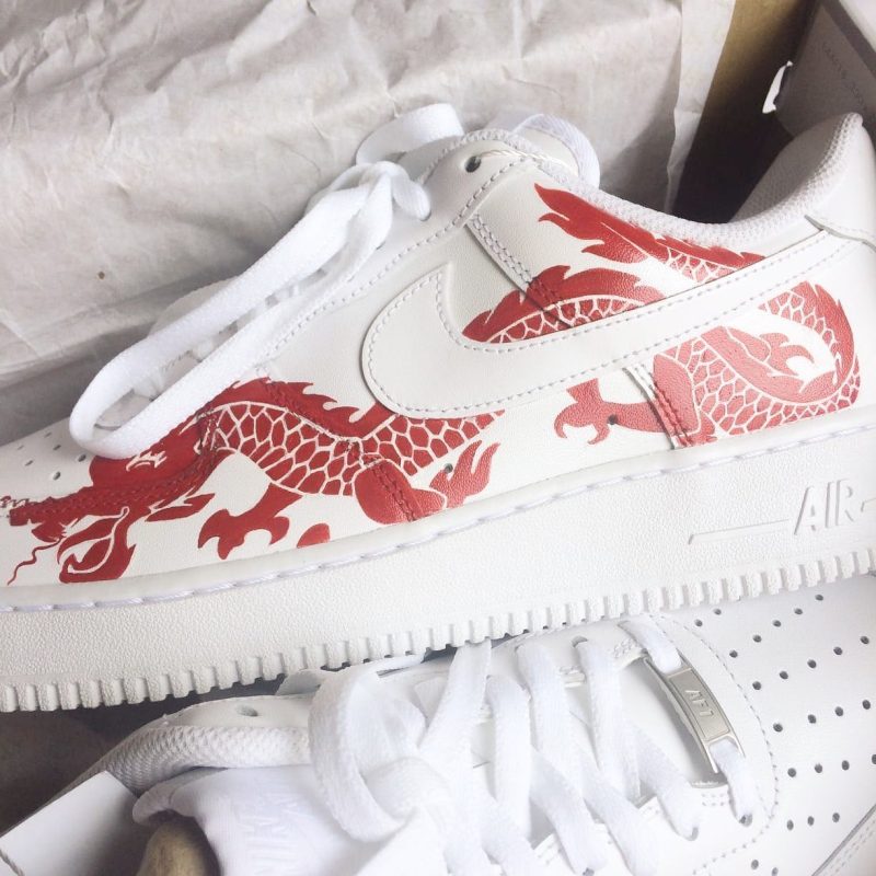 Kanagawa x Dragon Air Force 1 Custom - Image 3