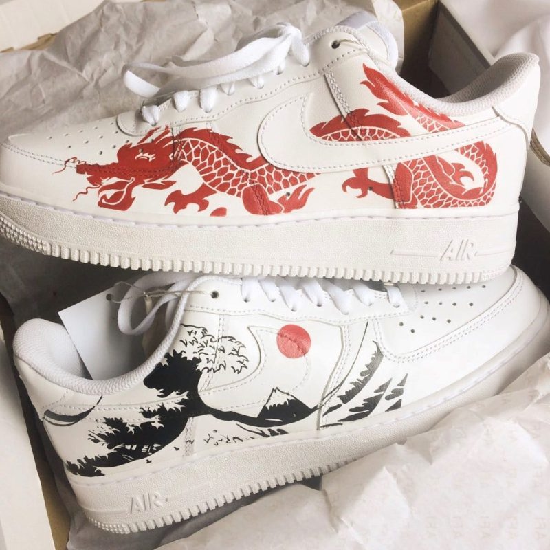 Kanagawa x Dragon Air Force 1 Custom