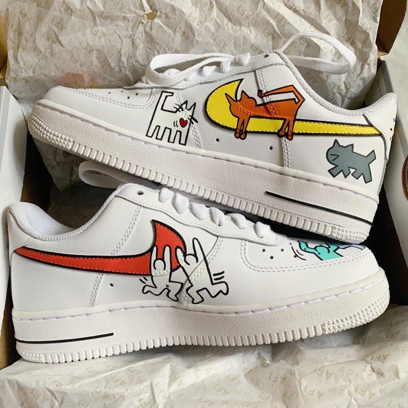 Keith Haring Air Force 1 Custom - Image 2