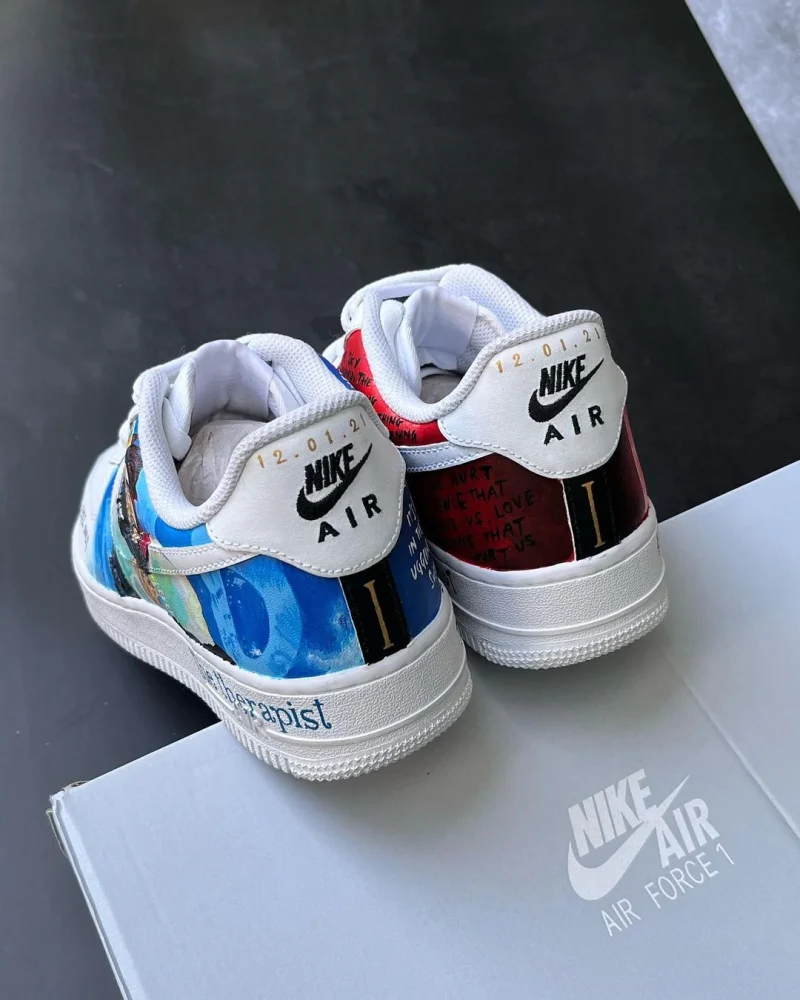 Kendrick x Jcole Air Force 1 Custom - Image 8