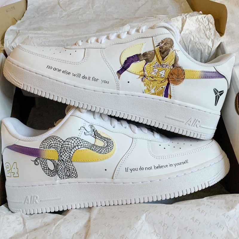 Kobe Bryant Air Force 1 Custom