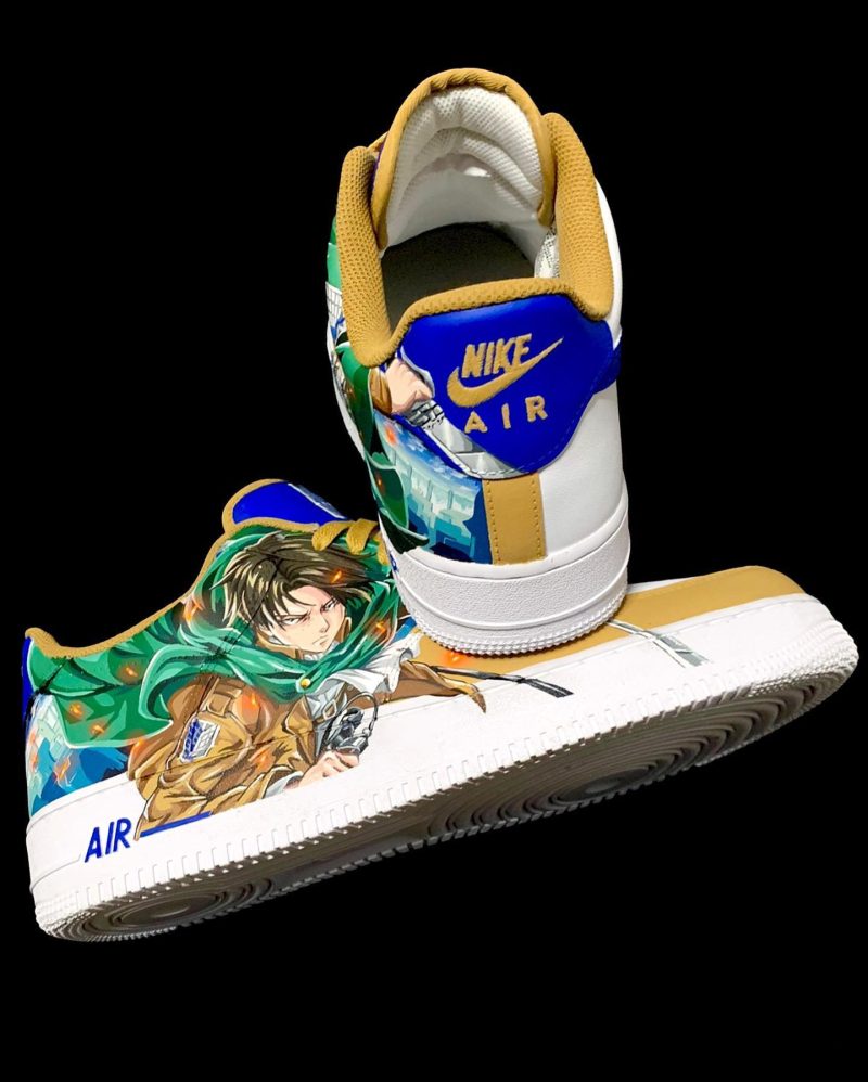 Levi - Attack on Titans Air Force 1 Custom - Image 3