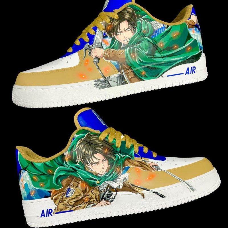 Levi - Attack on Titans Air Force 1 Custom