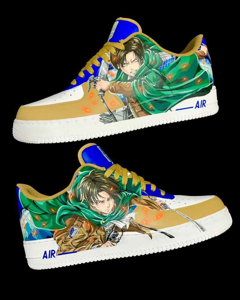 Levi - Attack on Titans Air Force 1 Custom