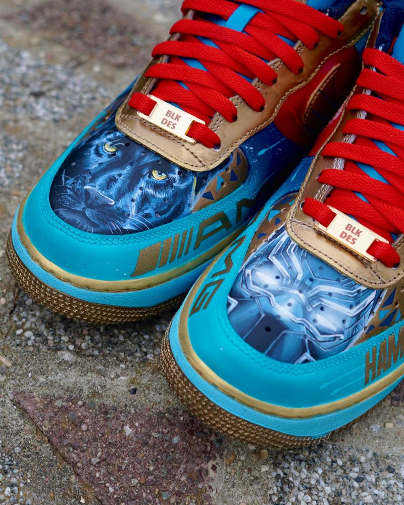 Lewis Hamilton Air Force 1 Custom - Image 4