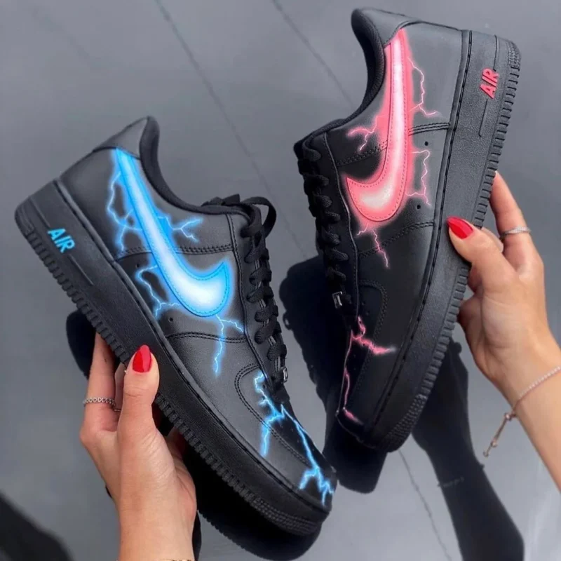 Lightning Thunder Air Force 1 Custom - Image 6