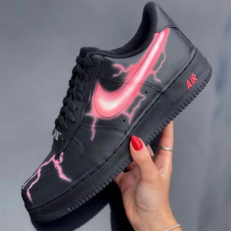 Lightning Thunder Air Force 1 Custom - Image 7