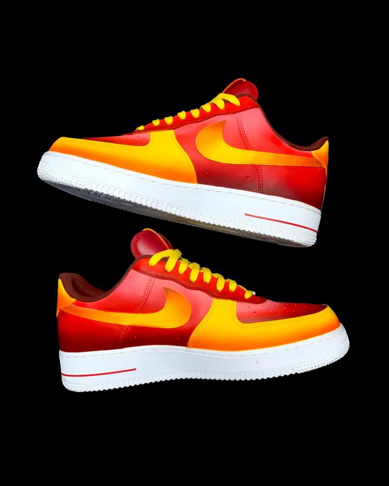 Luffy x Kurosaki x Naruto x Dragneel Air Force 1 Custom - Image 2