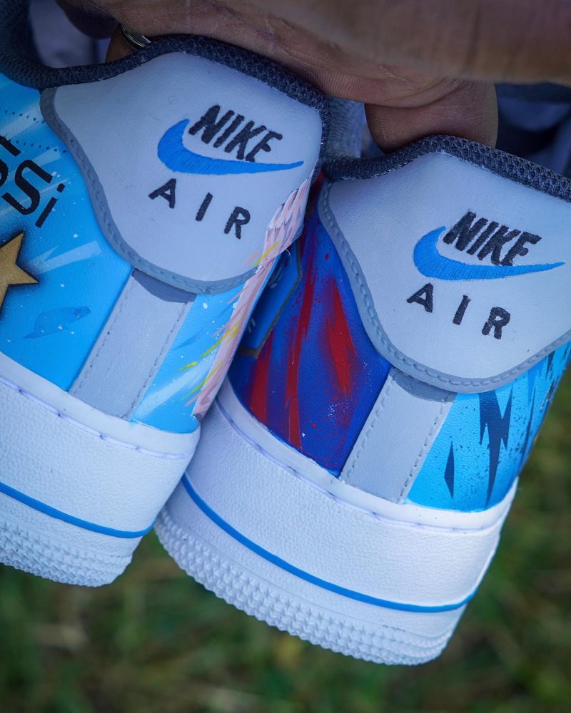 Mbappé x Messi Air Force 1 Custom - Image 6
