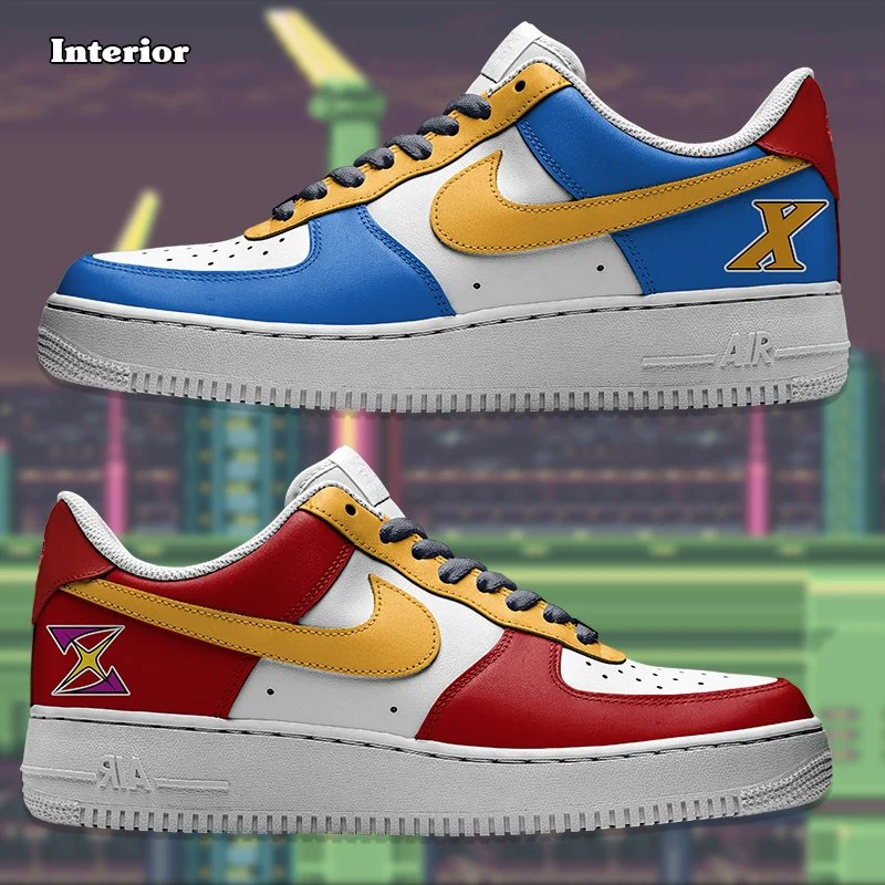 Mega Man X Air Force 1 Custom - Image 2