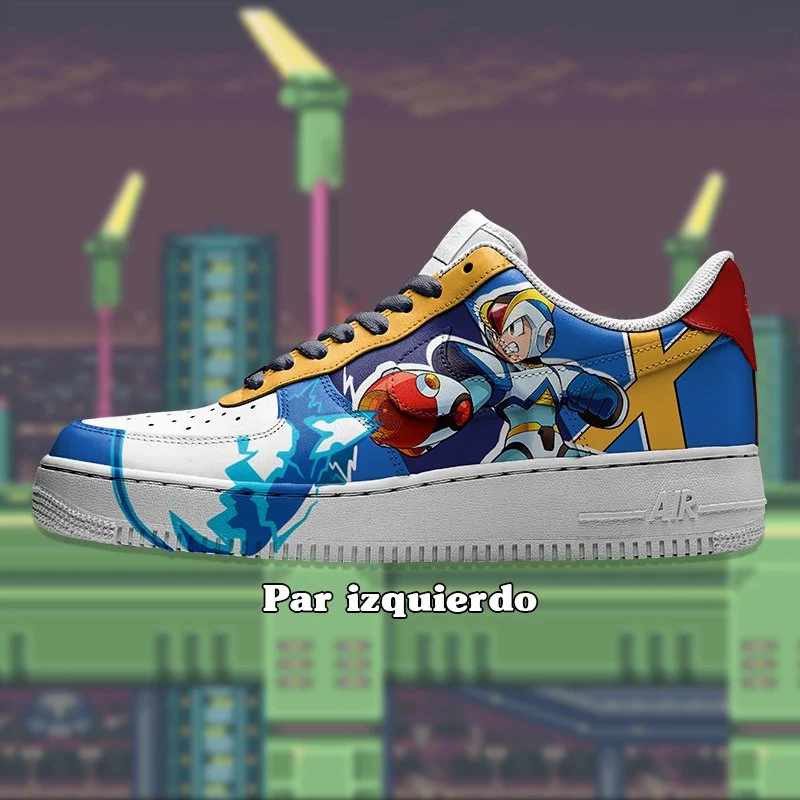 Mega Man X Air Force 1 Custom - Image 3