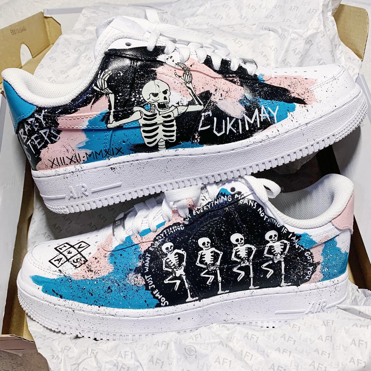 Merry Christmas Everyone Air Force 1 Custom