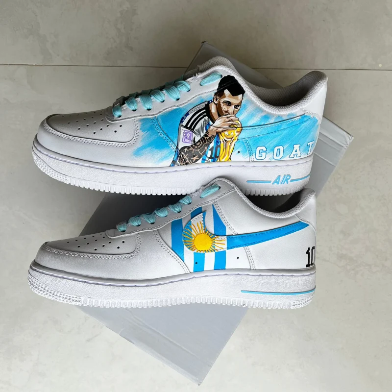Messi Worldcup Air Force 1 Custom