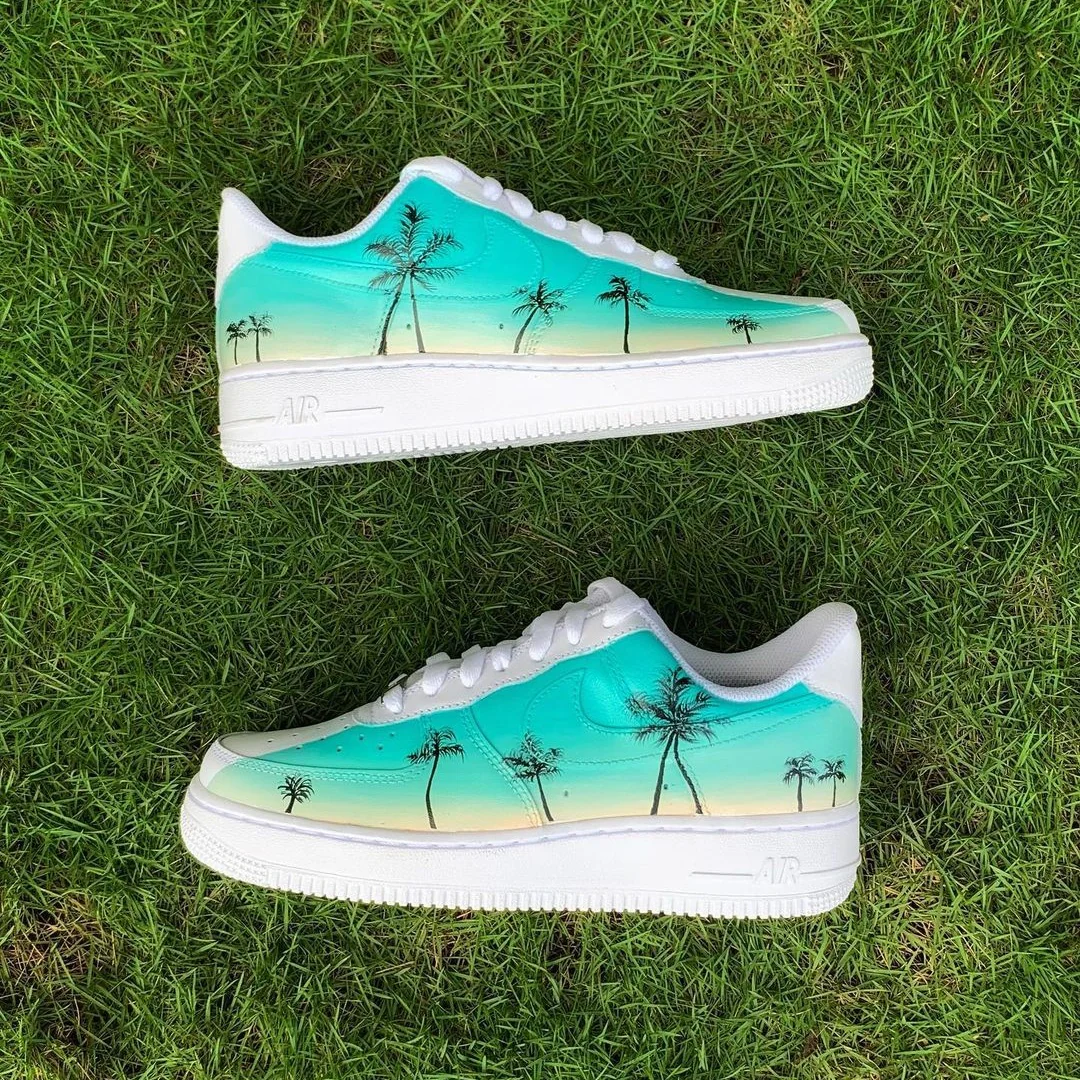Miami Palm Tree Air Force 1 Custom