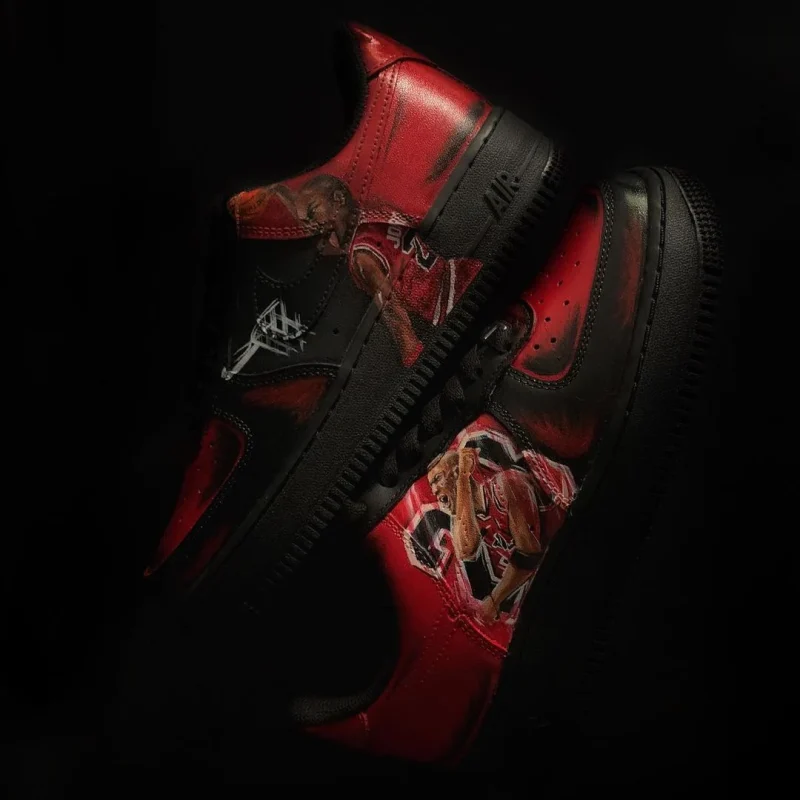 Michael Jordan Air Force 1 Custom