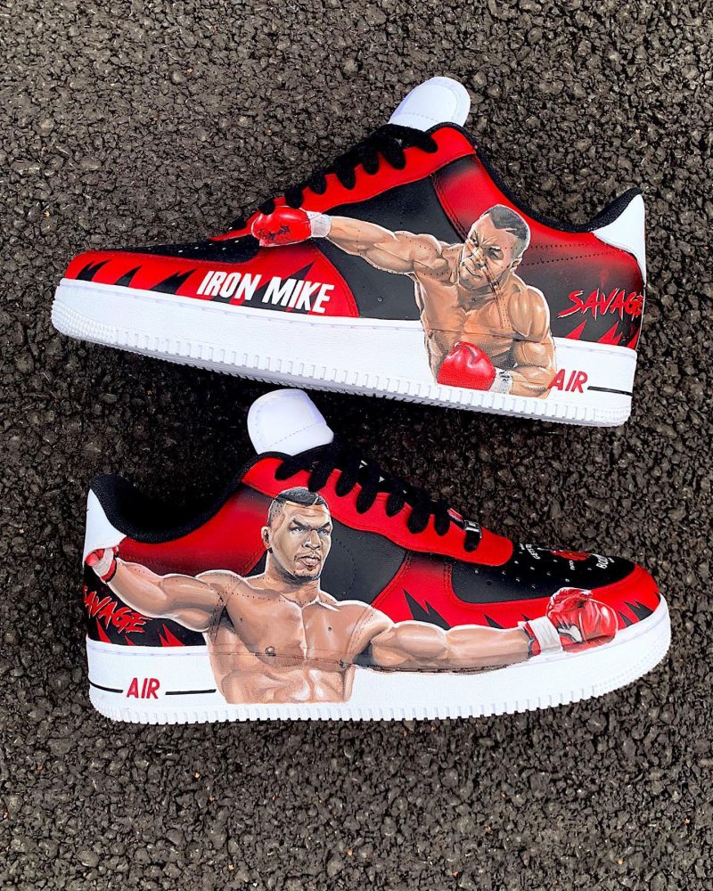 Mike Tyson Air Force 1 Custom