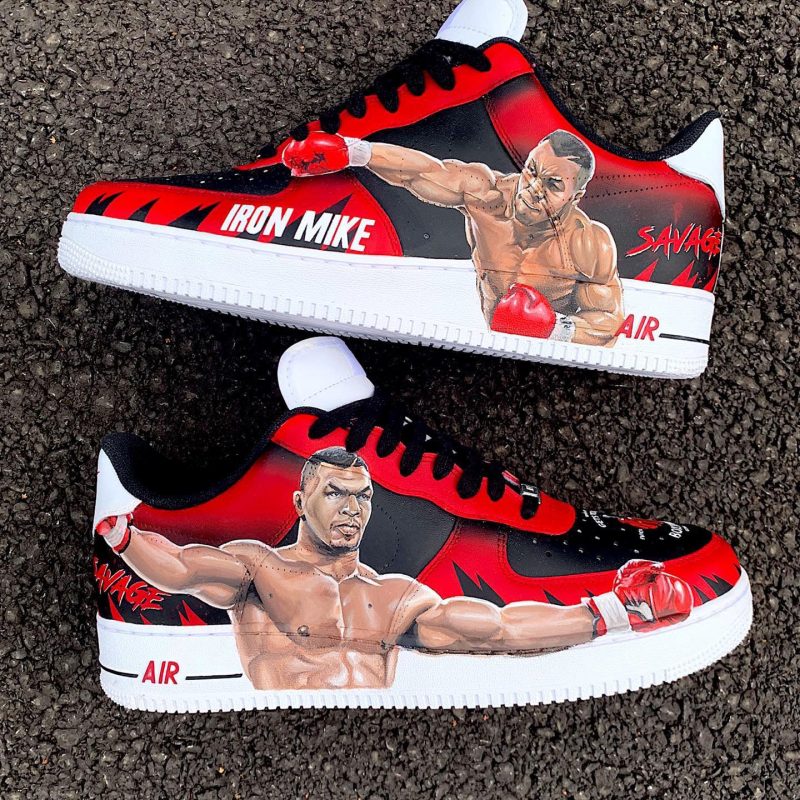 Mike Tyson Air Force 1 Custom