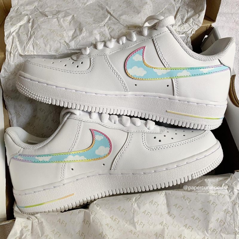 Milk & Mocha Air Force 1 Custom - Image 2