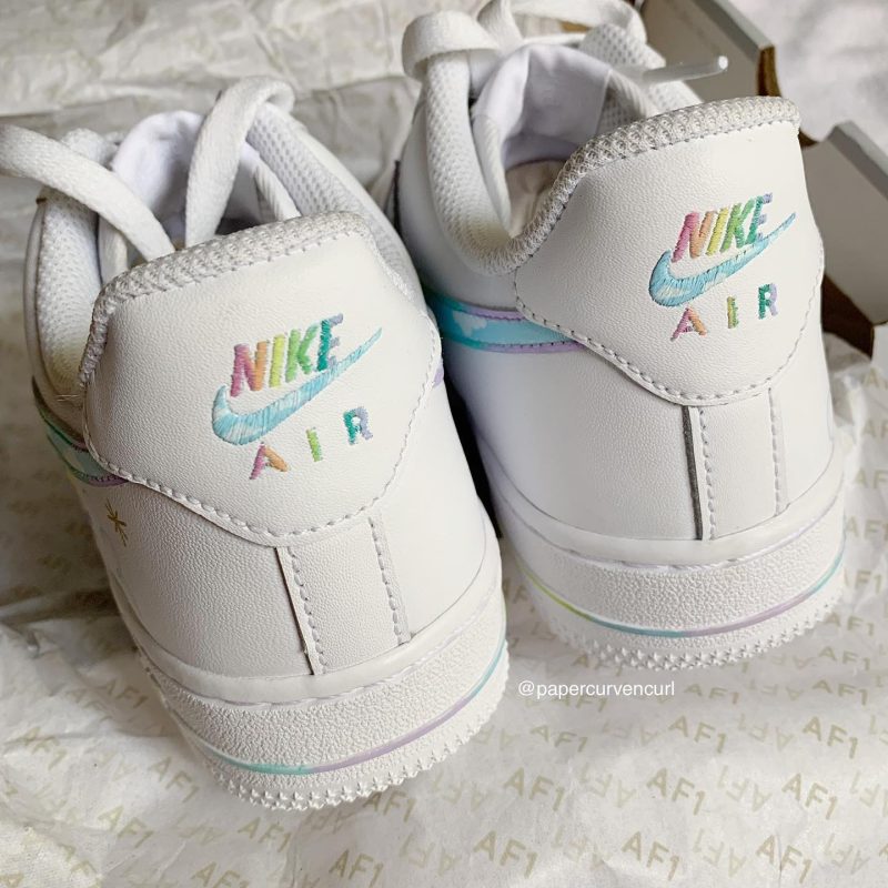 Milk & Mocha Air Force 1 Custom - Image 3