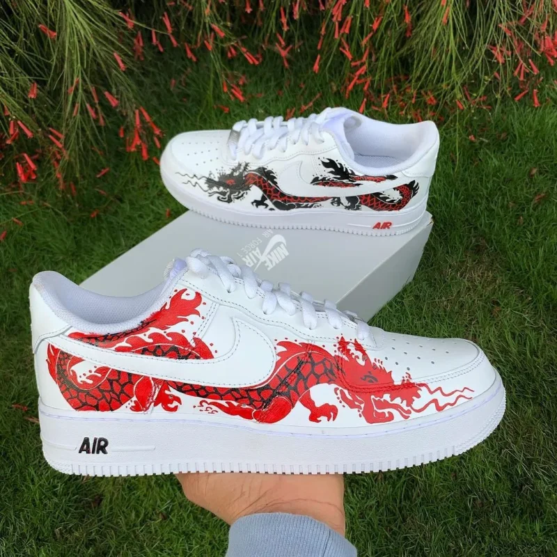 Mismatched Dragon Air Force 1 Custom - Image 3