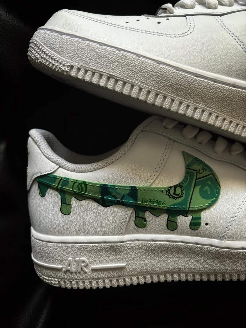 Money Drip Air Force 1 Custom - Image 2