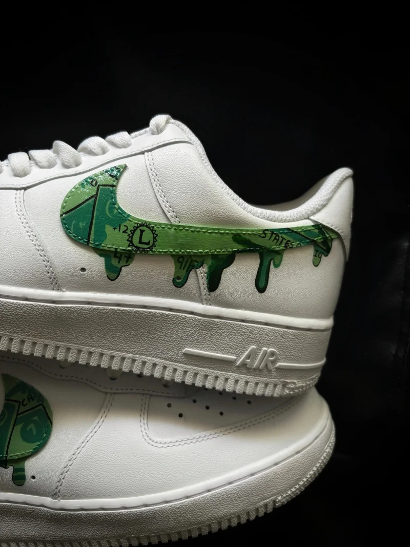 Money Drip Air Force 1 Custom - Image 3