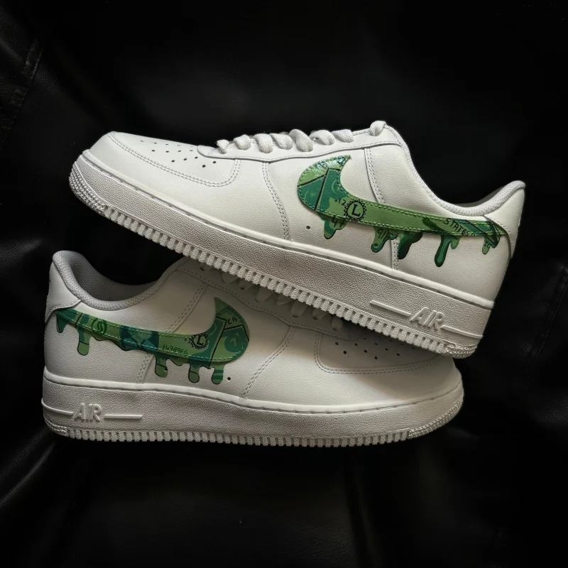 Money Drip Air Force 1 Custom