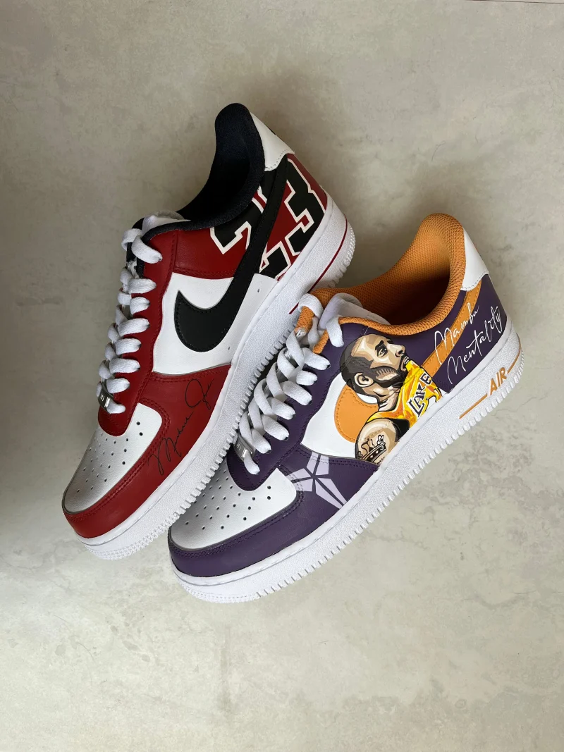 NBA Kobe Bryant Air Force 1 Custom - Image 4