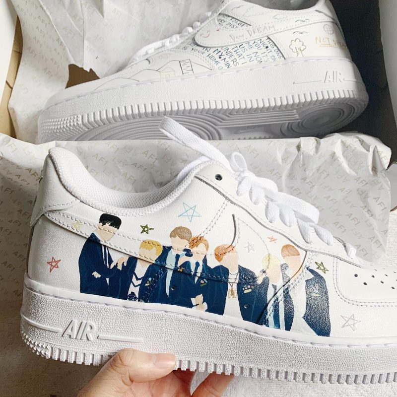 NCT Dream Air Force 1 Custom - Image 3