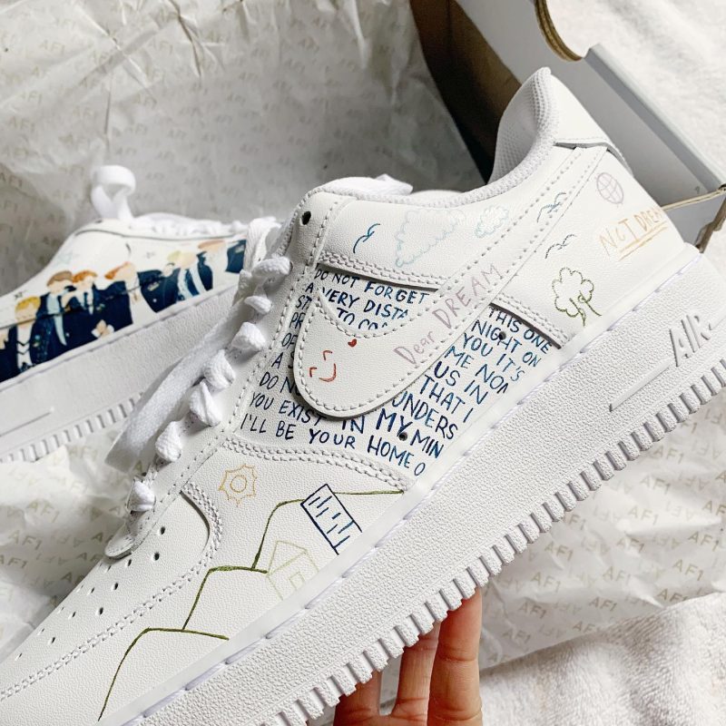 NCT Dream Air Force 1 Custom - Image 4