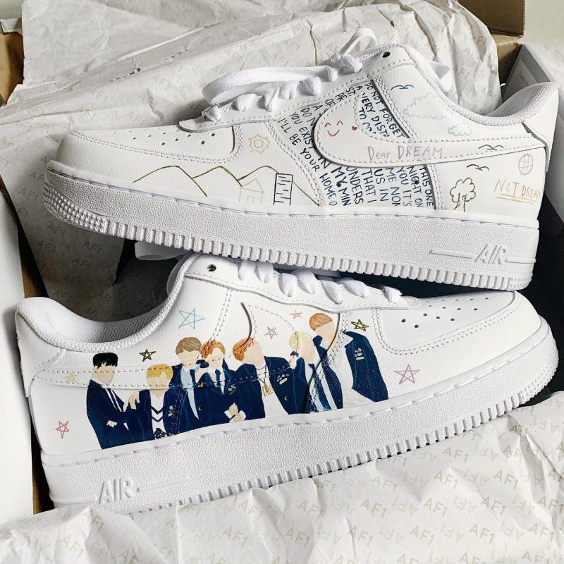 NCT Dream Air Force 1 Custom