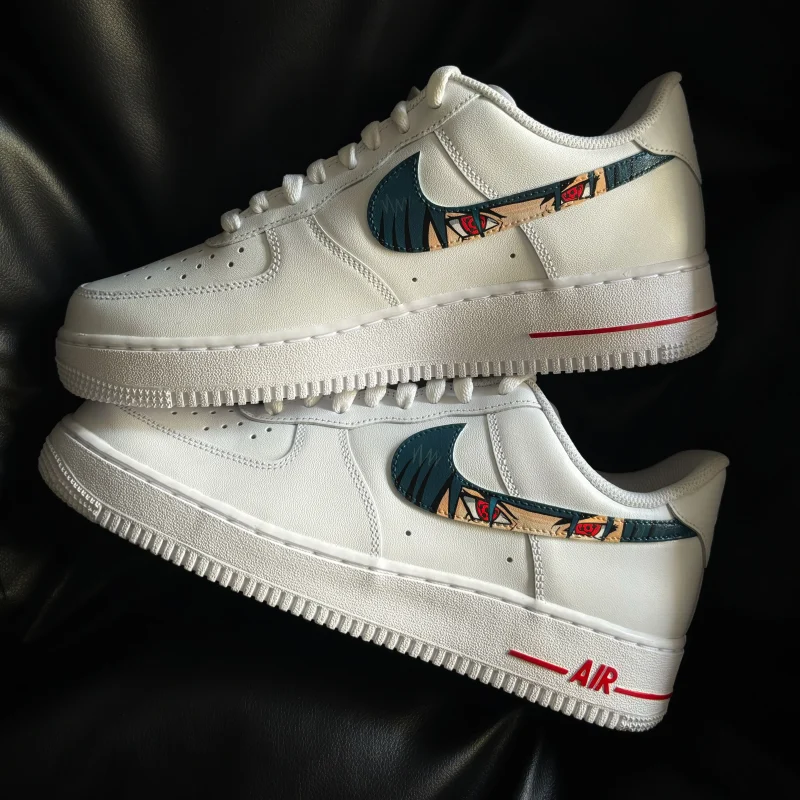 Naruto - Itachi Akatsuki Air Force 1 Custom - Image 4