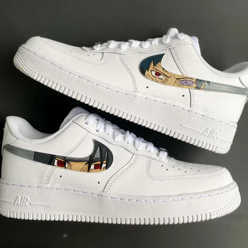 Naruto - Itachi x Obito Anime Eyes Air Force 1 Custom
