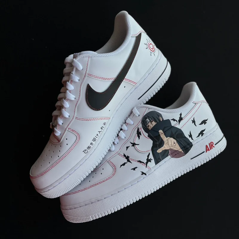 Naruto - Itachi x Pain Air Force 1 Custom - Image 3