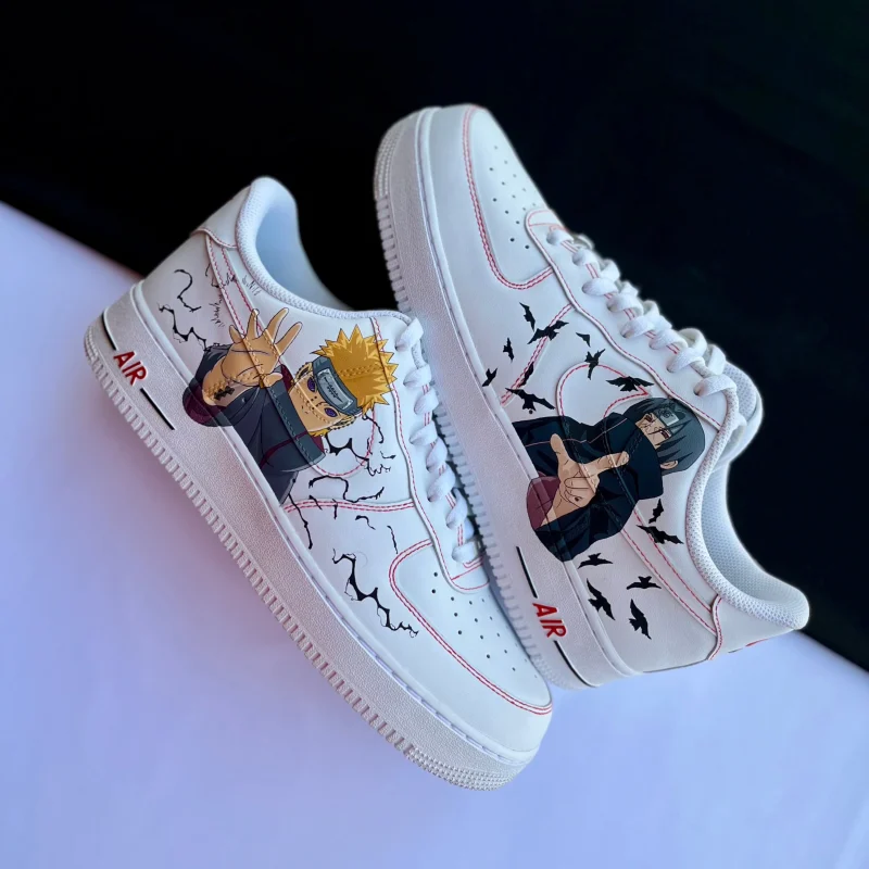 Naruto - Itachi x Pain Air Force 1 Custom - Image 4