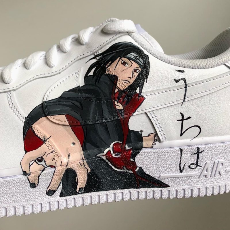 Naruto - Itachi x Sasuke Air Force 1 Custom - Image 2