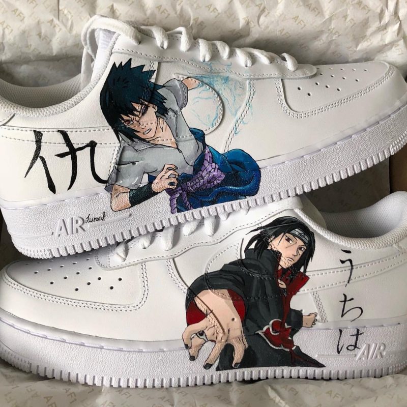 Naruto - Itachi x Sasuke Air Force 1 Custom