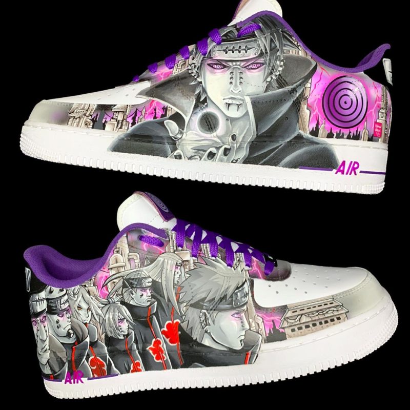 Naruto - Pain Air Force 1 Custom