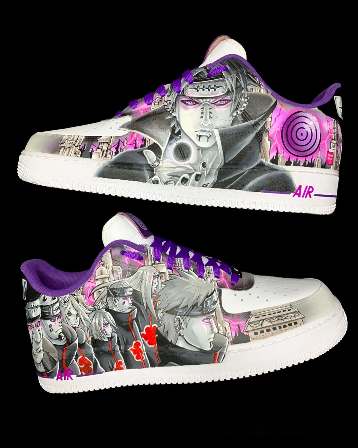 Naruto - Pain Air Force 1 Custom