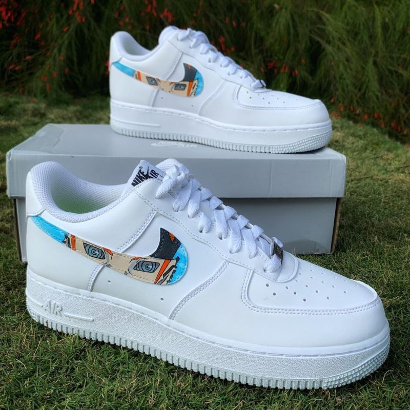 Naruto - Pain x Itachi Air Force 1 Custom - Image 5